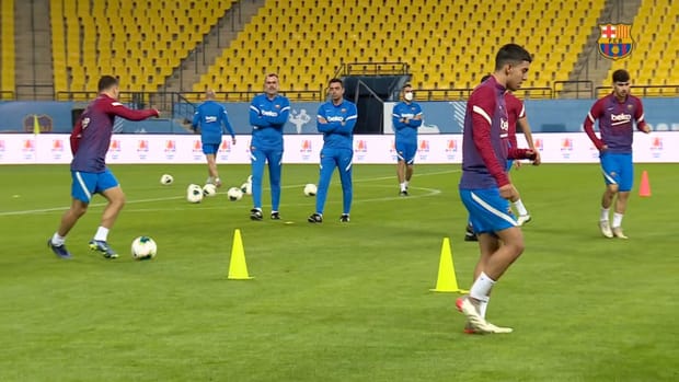 Training at Mrsool Park, Riyadh